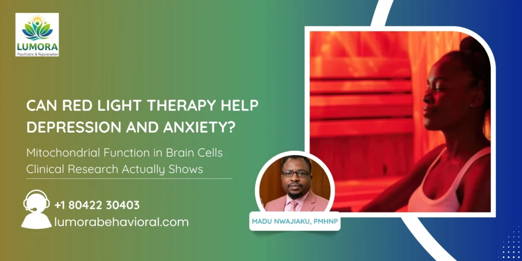 red light therapy for depression and anxiety Richmond, VA