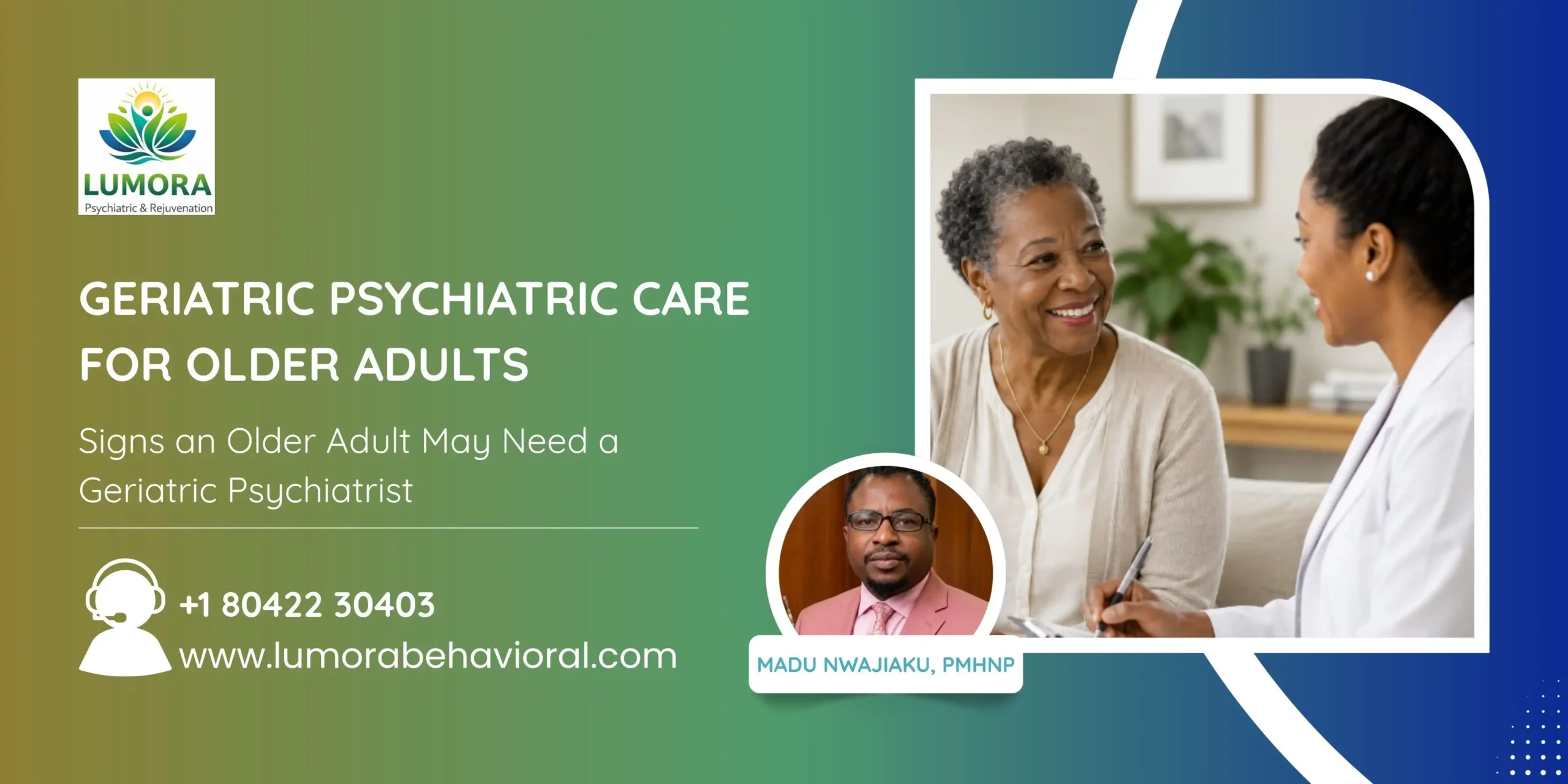 geriatric psychiatric care Richmond VA