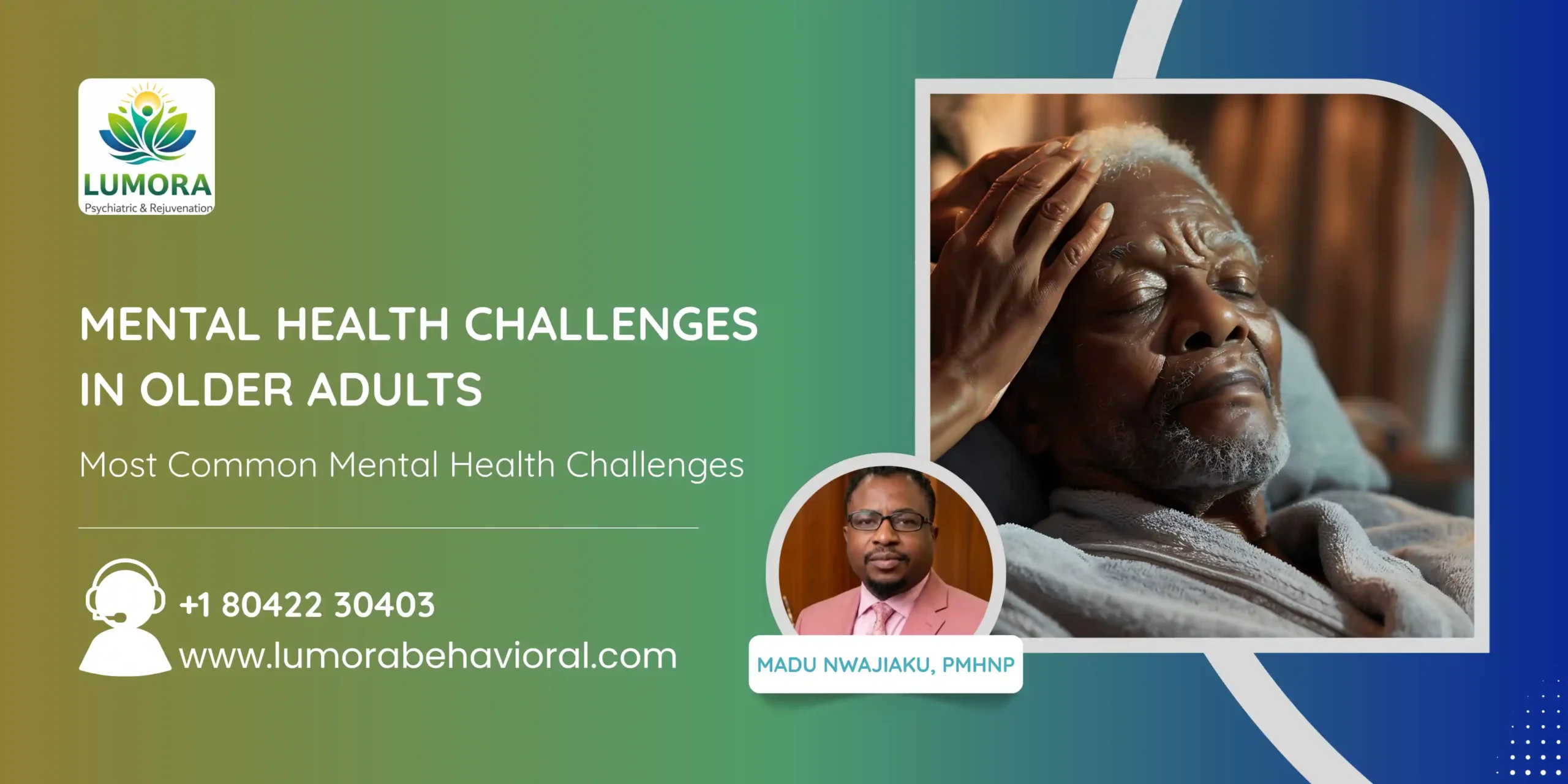 Mental Health Challenges in Older Adults: Signs, Causes, and Treatment