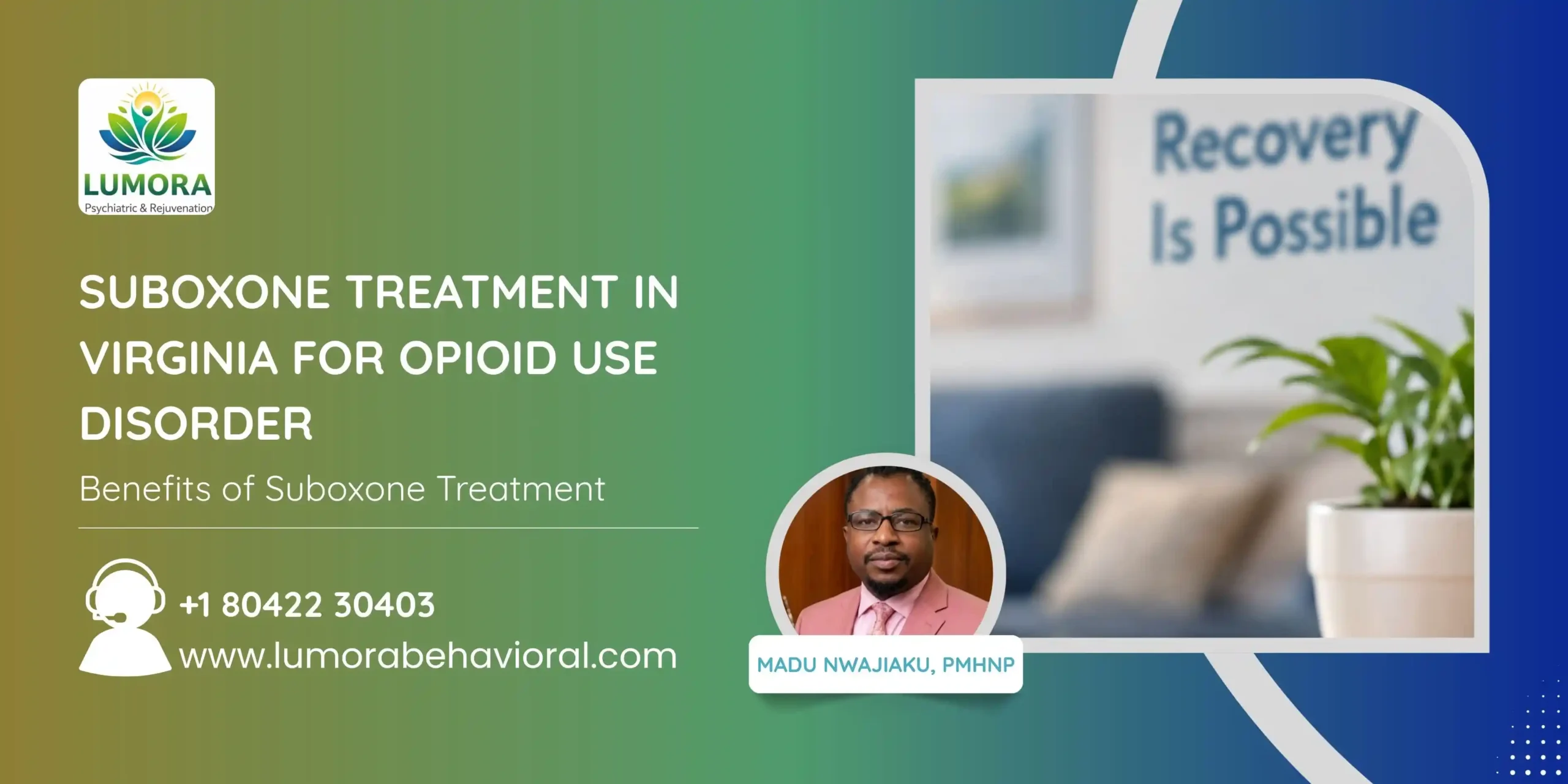 Suboxone Treatment in Virginia for Opioid Use Disorder